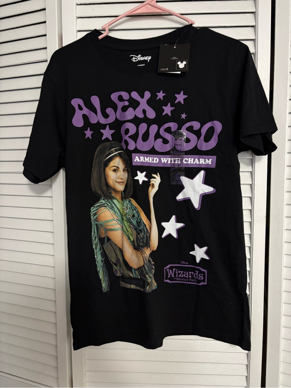 Wizards of waverly place size small new with tag tshirt Selena Gomez